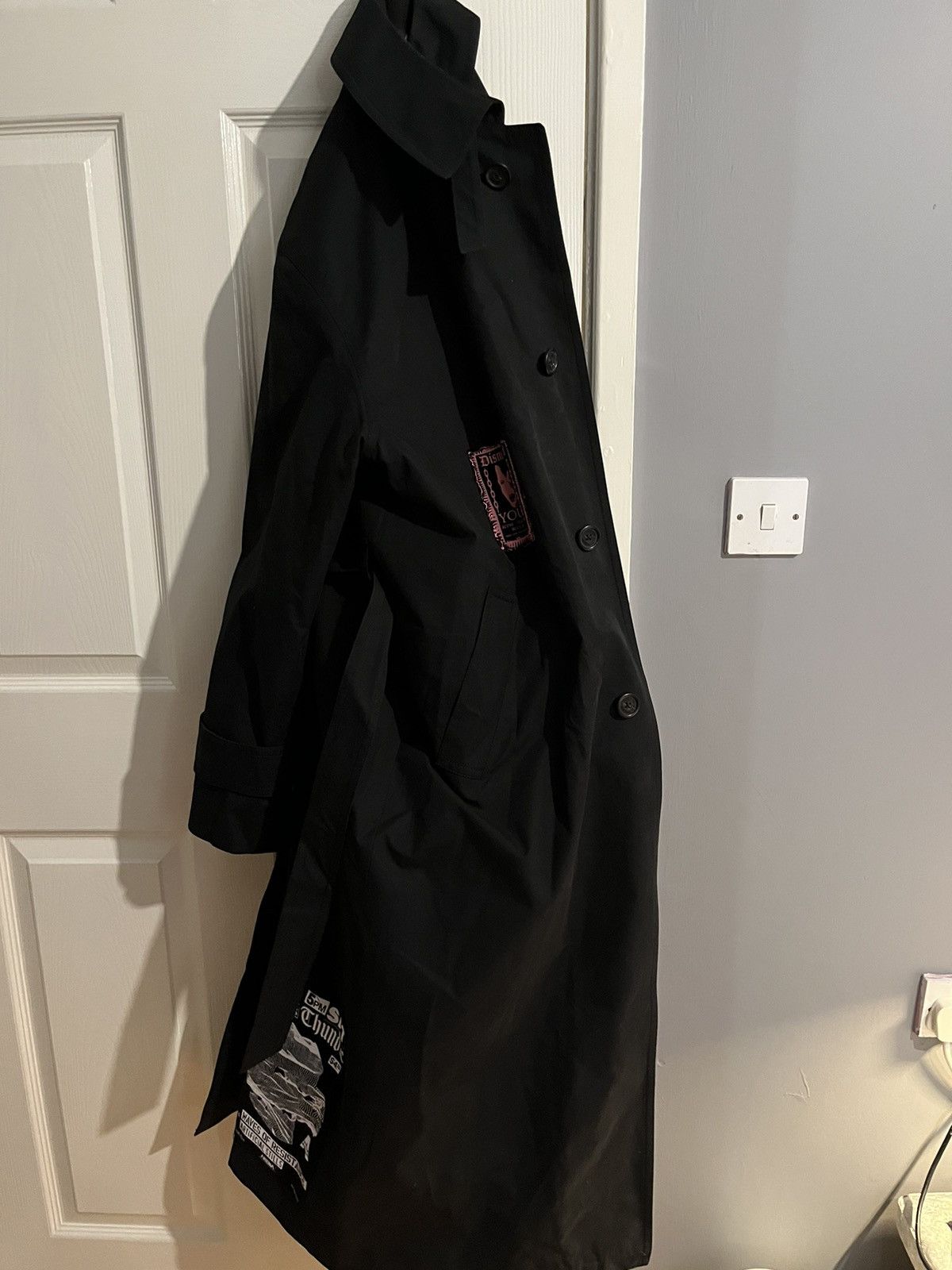 Fred Perry × Raf Simons Rare Raf simons x fred perry trench coat