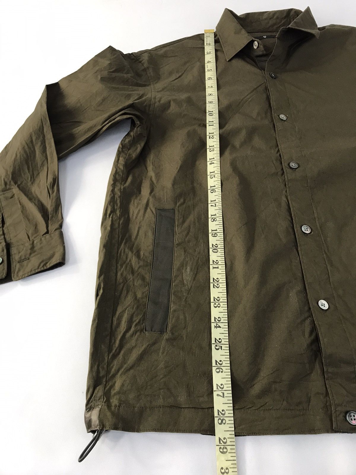 Jil Sander Jill Sander Button Up Shirt Work Wear Plain Minimalist Size US M / EU 48-50 / 2 - 10 Thumbnail