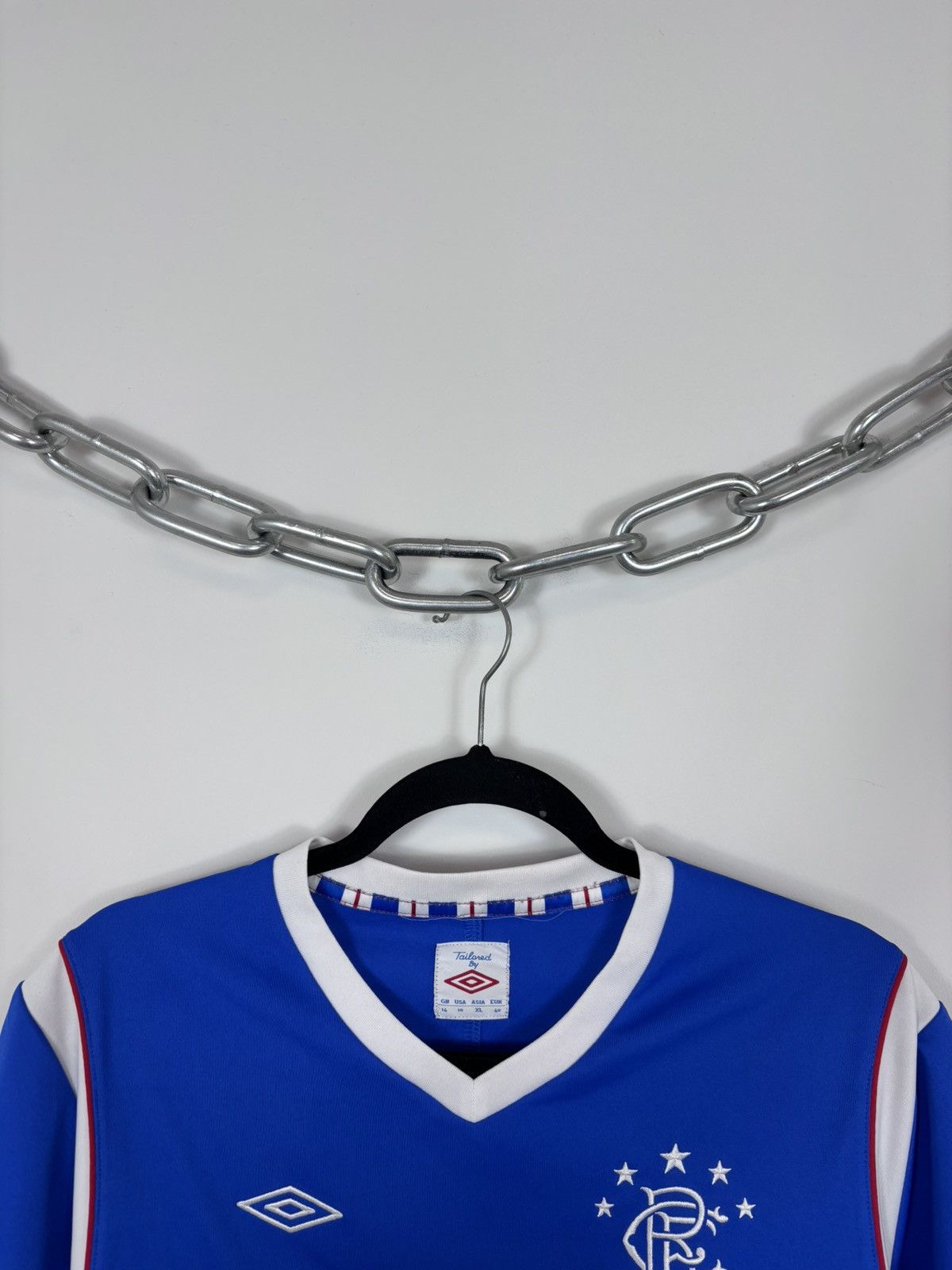 Umbro Umbro Rangers 2011/2012 Home Football Soccer Jersey Shirt Size L / US 10 / IT 46 - 3 Thumbnail