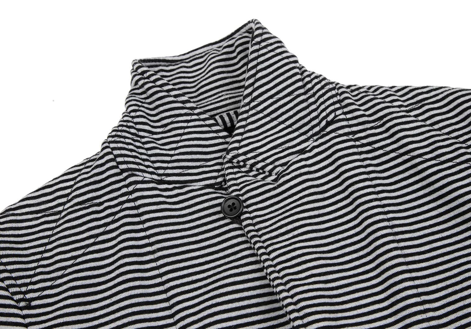 Engineered Garments Cotton-Polyester Striped Sweat Jacket in Gray and Black, XS Size US XS / EU 42 / 0 - 5 Thumbnail