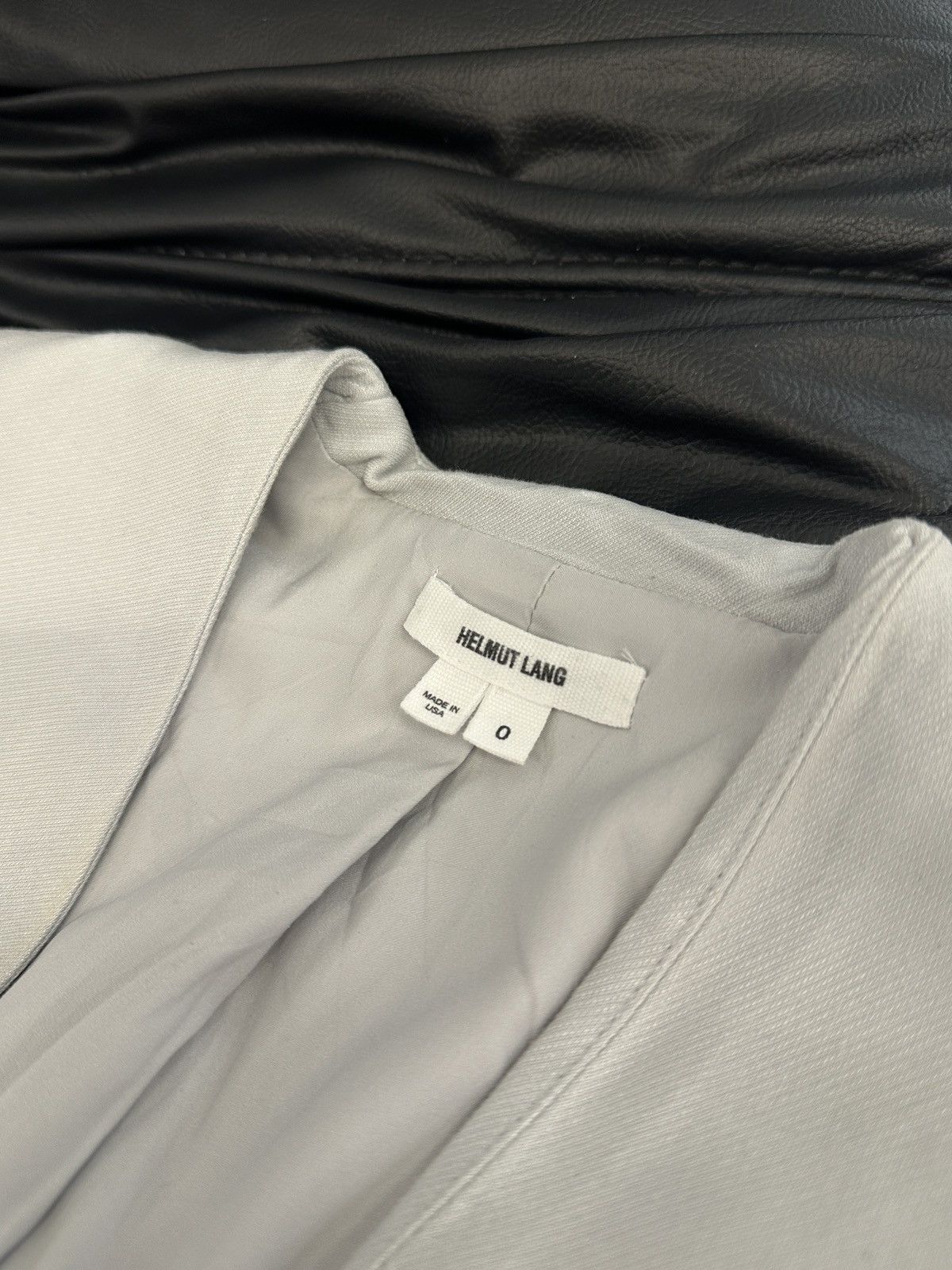 Helmut Lang Helmut Lang Minimal Asymmetric Blazer Size XS / US 0-2 / IT 36-38 - 6 Thumbnail
