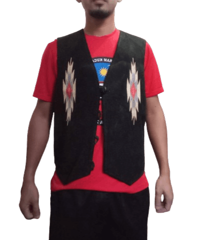 Leather Chimayo / native / navajo Vest vintage suede leather Size US M / EU 48-50 / 2 - 9 Thumbnail