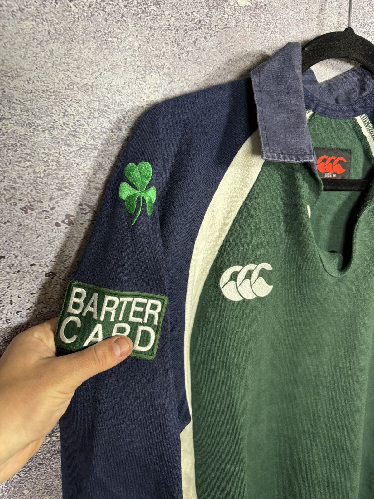 Canterbury of New Zealand × Vintage Vintage 2003 London Irish Union CanterburyRugby Jersey Size US M / EU 48-50 / 2 - 6 Thumbnail