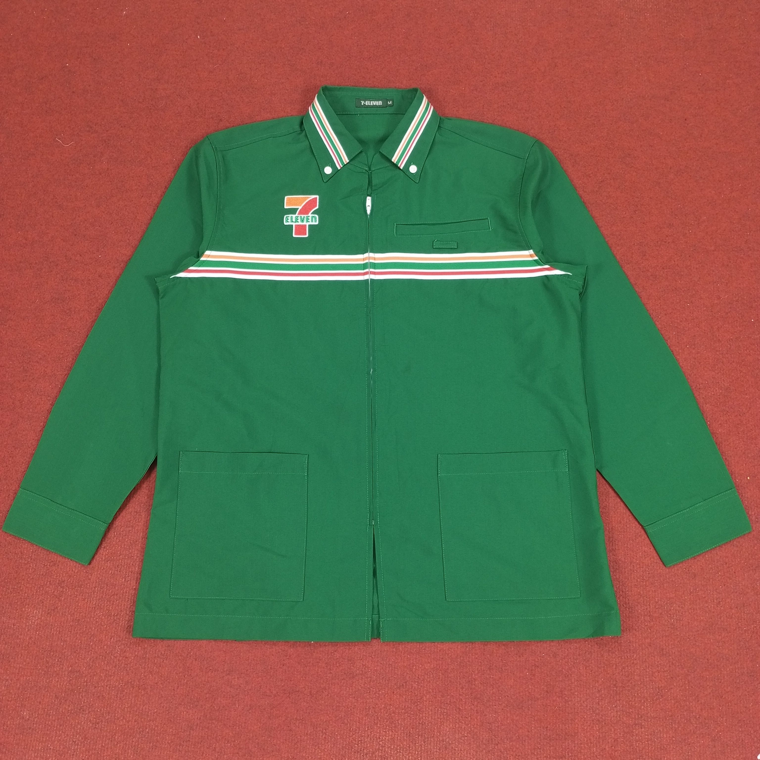 Japanese Brand × Vintage 7 Eleven Japanese Workers Uniform Jacket Size US M / EU 48-50 / 2 - 1 Thumbnail