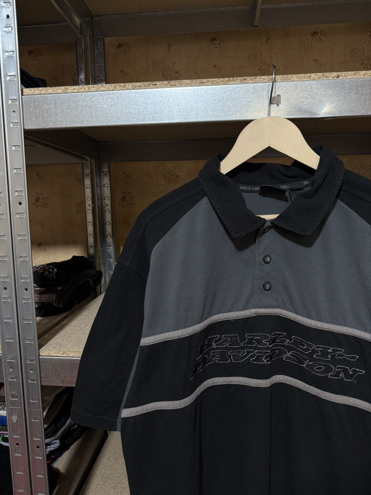 Harley Davidson × Vintage Vintage 2000’s Harley Davidson Embroidered Logo Polo T-Shirt Size US XL / EU 56 / 4 - 3 Thumbnail
