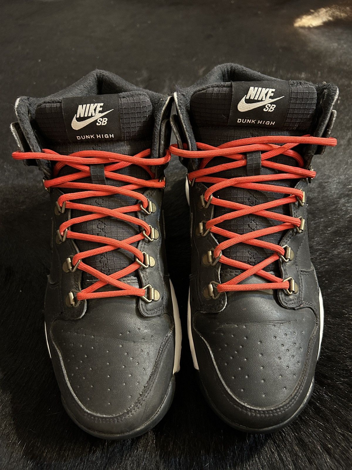Nike Nike Sb Dunk High Winter Boot Black Sail Size US 9 / EU 42 - 5 Thumbnail