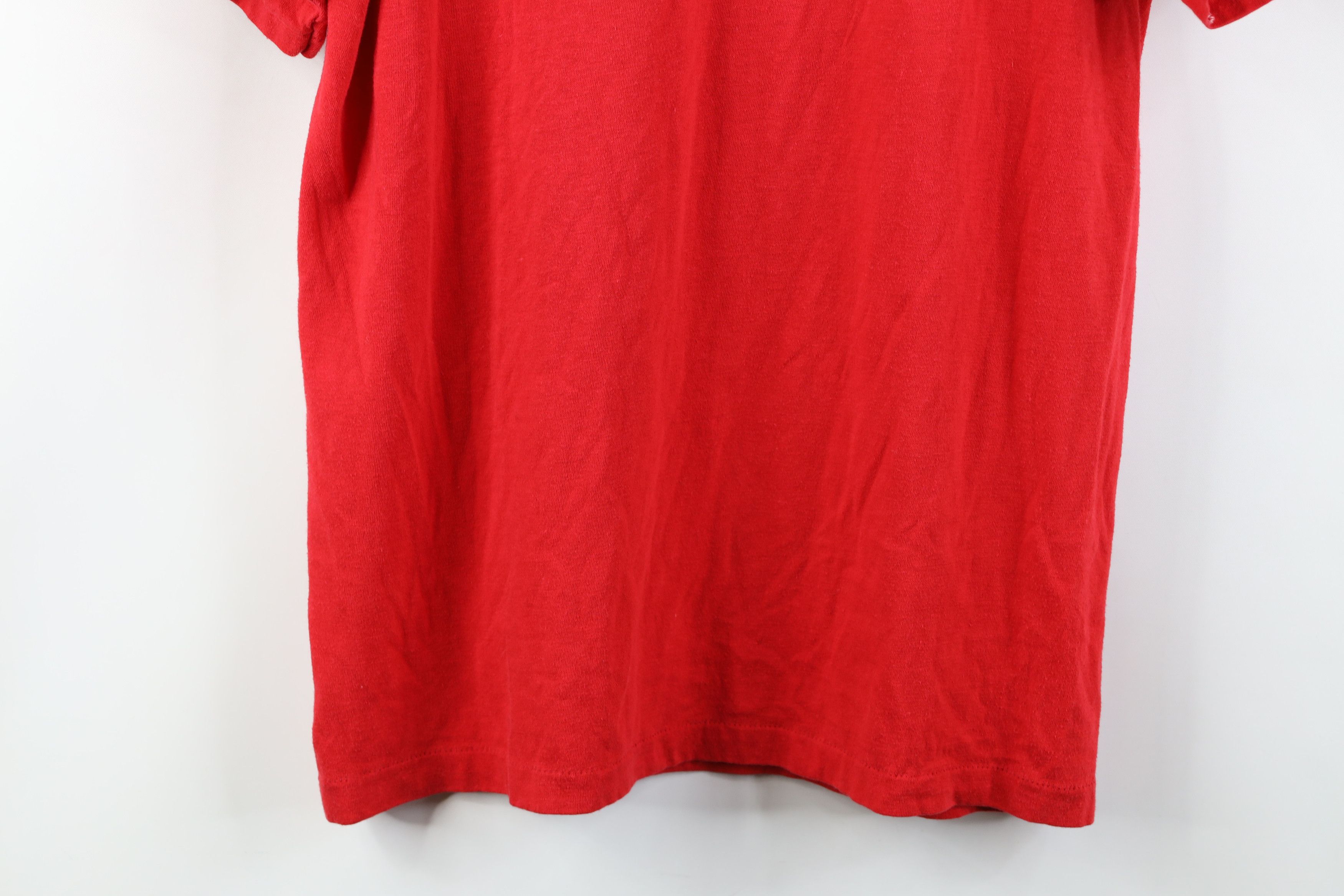 Vintage Vintage 80s Coca Cola 100 Year Anniversary T-Shirt Red USA Size L / US 10 / IT 46 - 14 Thumbnail
