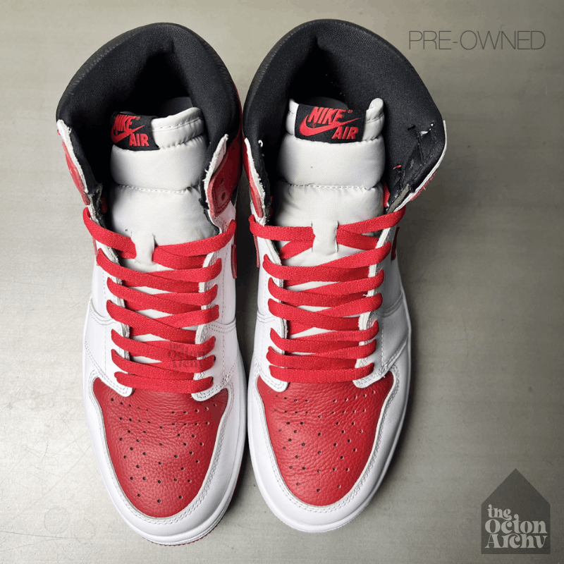 Jordan Brand Air Jordan 1 Retro High OG 'Heritage' 555088-161 Pre-Owned Size US 10.5 / EU 43-44 - 6 Thumbnail