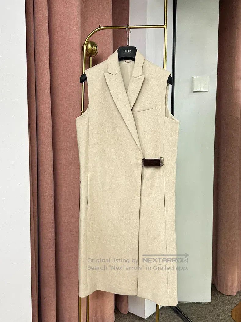 Brunello Cucinelli Brunello Cucinelli Sleeveless Jacket Dress Size XS / US 0-2 / IT 36-38 - 1 Thumbnail