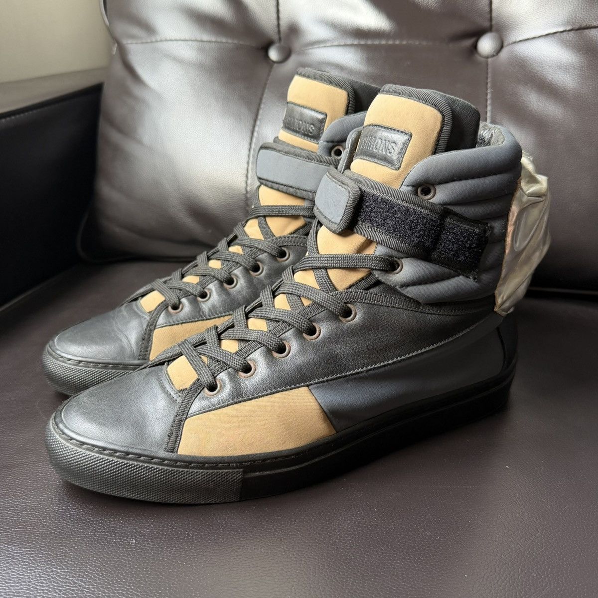 Raf Simons Raf Simons - 2009 Astronaut High Top Sneaker Size US 9 / EU 42 - 3 Thumbnail