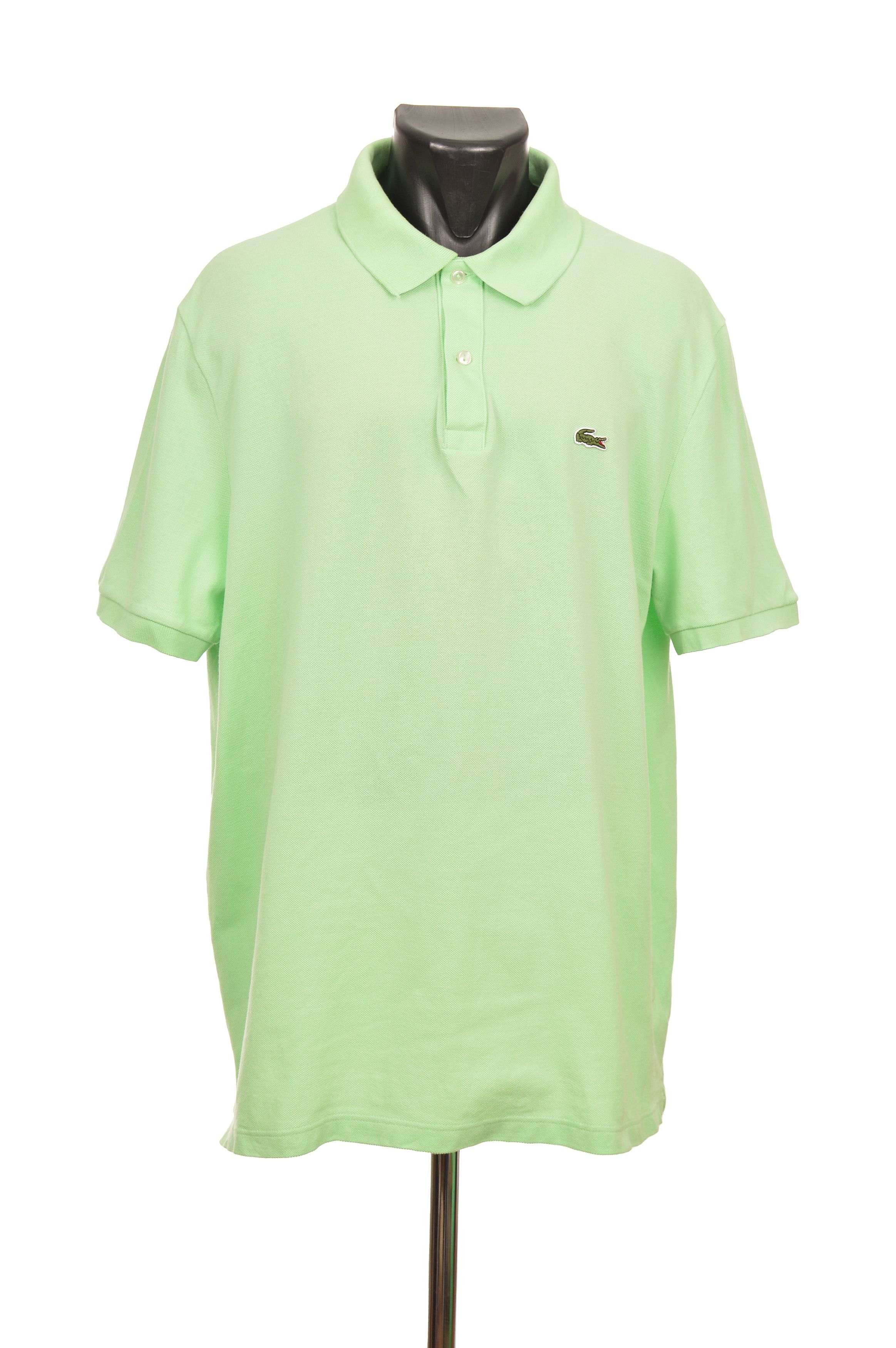 Lacoste Lacoste Slim Fit Light Green Short Sleeve Polo Shirt Size US XXL / EU 58 / 5 - 1 Thumbnail