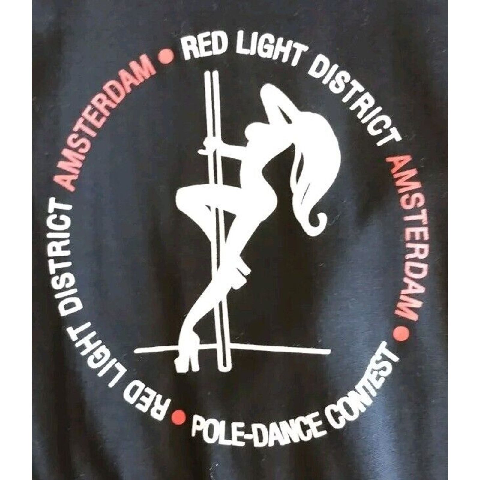Other NWOT !! Amsterdam "Red Light District" Black Graphic Tee XL Size US L / EU 52-54 / 3 - 2 Thumbnail