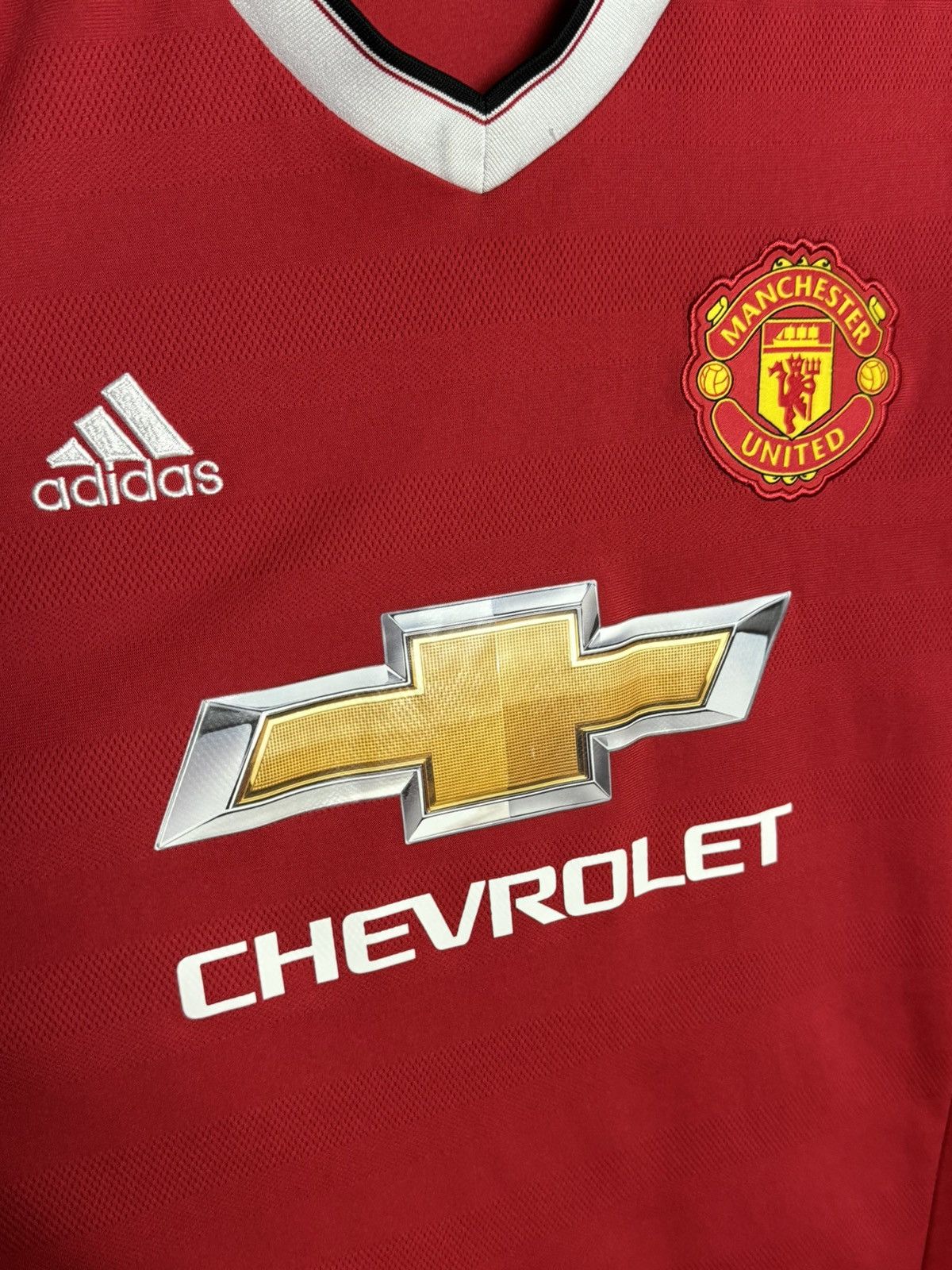 Adidas Manchester United 15/16 Home Football Jersey T-Shirt Size US L / EU 52-54 / 3 - 3 Thumbnail