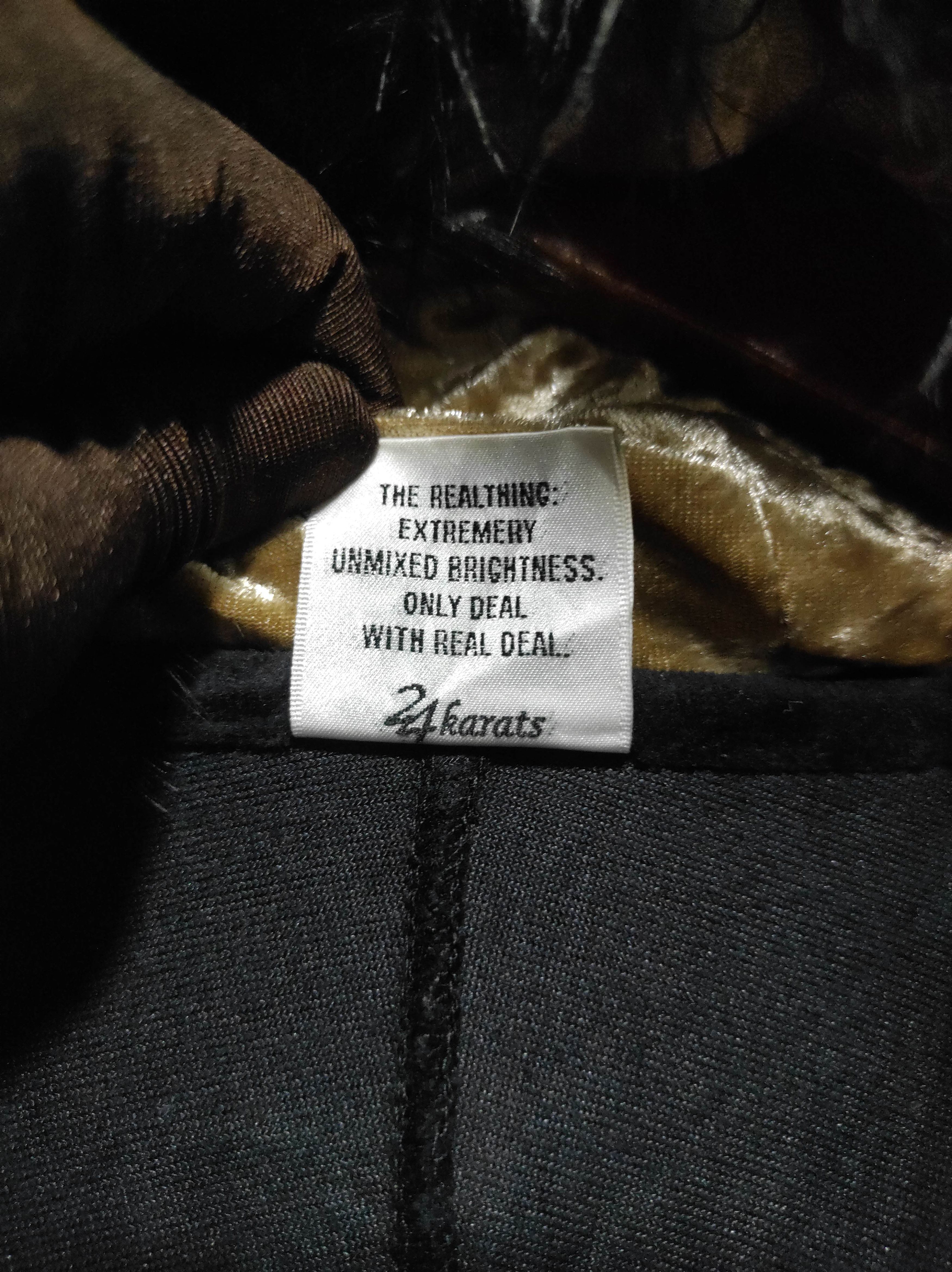 If Six Was Nine 24 Karats Velvet Zip Fur Hoodie if six was nine style Size US L / EU 52-54 / 3 - 8 Thumbnail