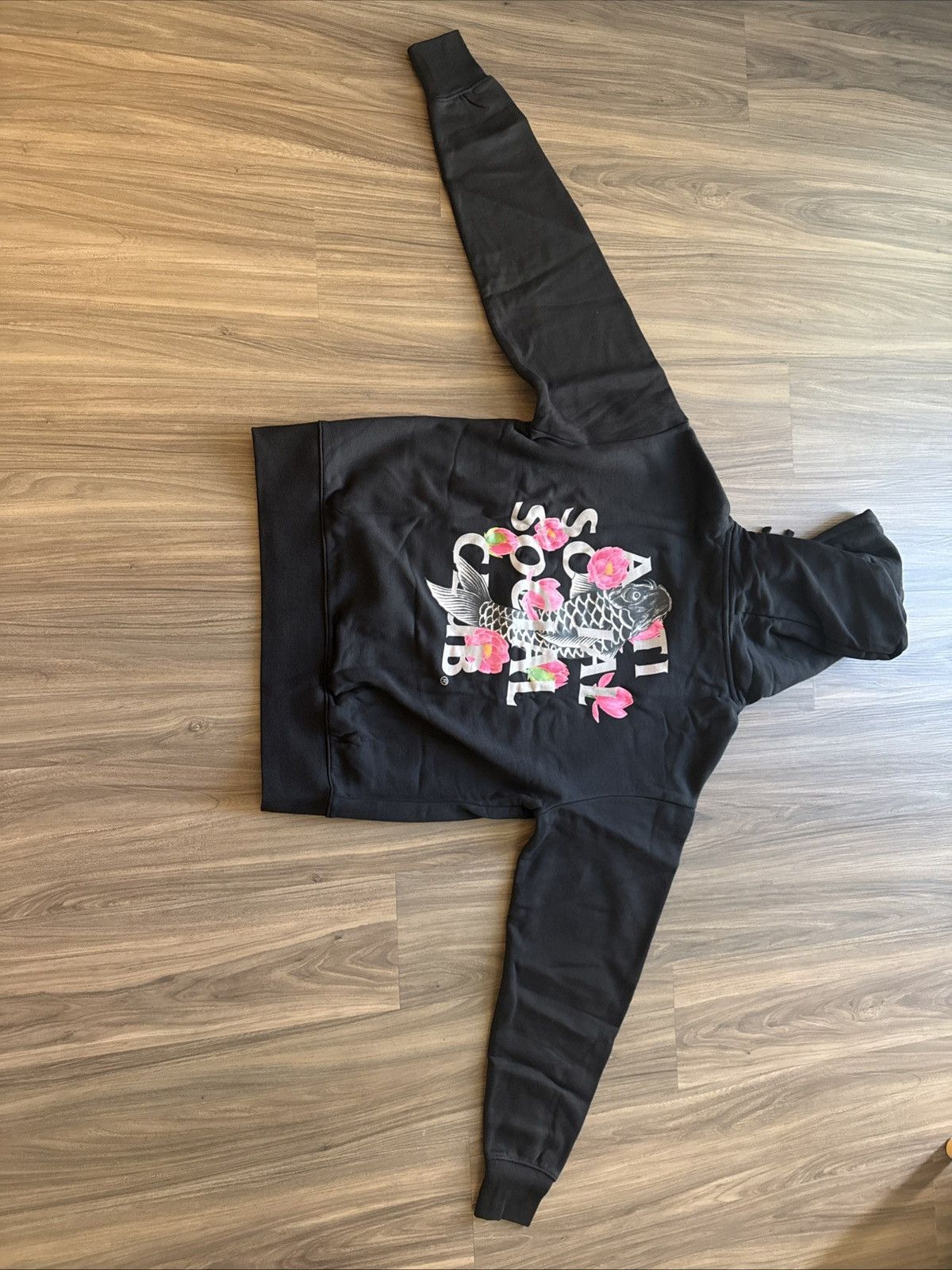 Anti Social Social Club Anti Social Social Club Koi Garden Premium Hoodie Black - S Size US S / EU 44-46 / 1 - 5 Thumbnail