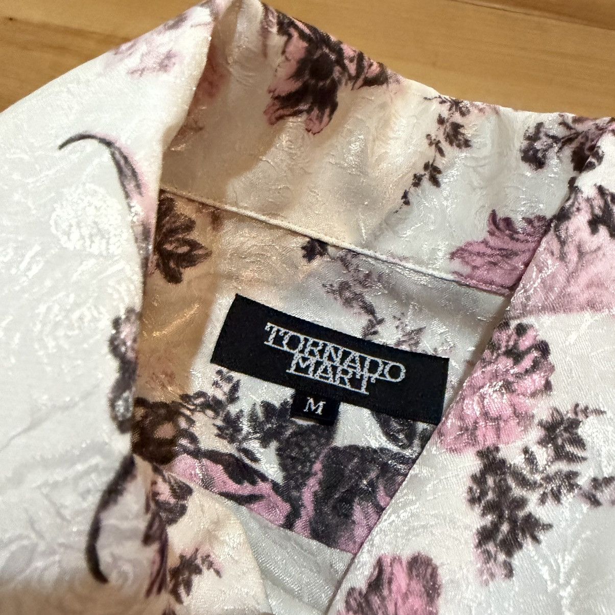 Tornado Mart Tornado mart floral polyester shirt Size US M / EU 48-50 / 2 - 7 Thumbnail