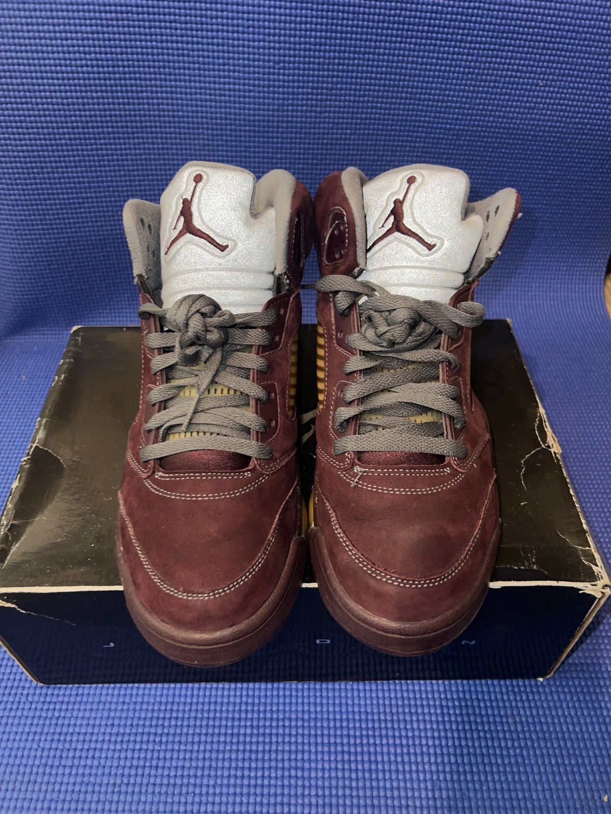 Jordan Brand AIR JORDAN 5 RETRO (2006) DEEP BURGUNDY Size US 9 / EU 42 - 3 Thumbnail