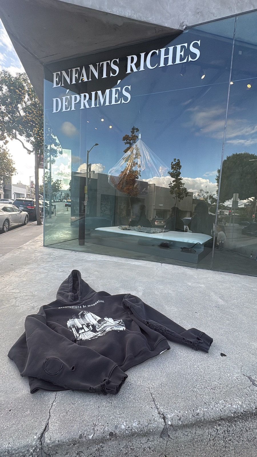 Enfants Riches Deprimes ERD MAXFIELD EXCLUSIVE MUSSOLINI HOODIE Size US M / EU 48-50 / 2 - 2 Thumbnail