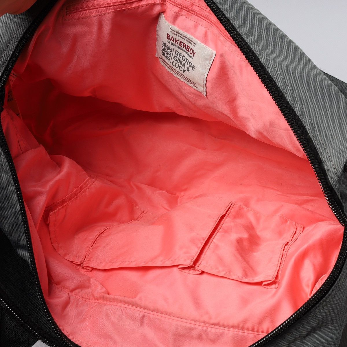 George Gina & Lucy GGL Bakerboy Black Carabiner Big size Bag y2k avantgarde Size ONE SIZE - 15 Thumbnail