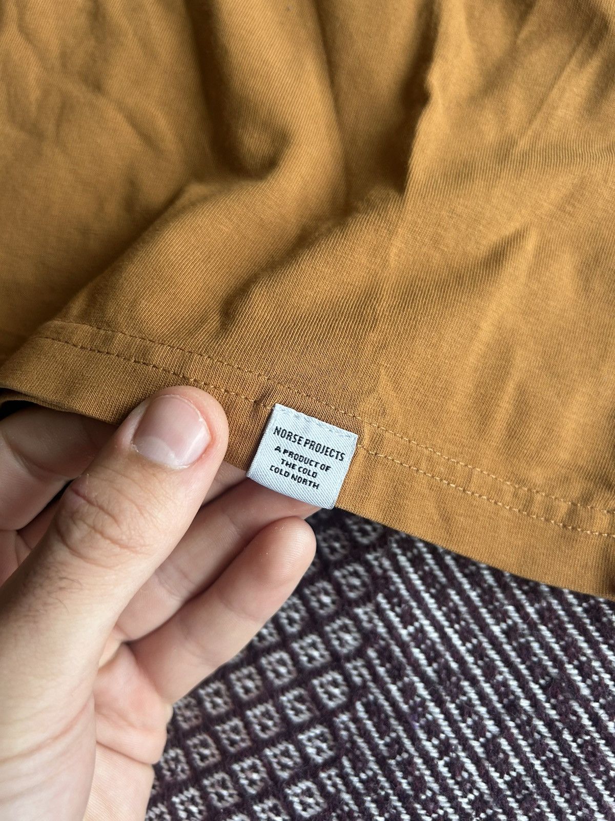 Norse Projects Norse Project Basic T-shirt Unisex Old Money Style Size L Size US L / EU 52-54 / 3 - 3 Thumbnail