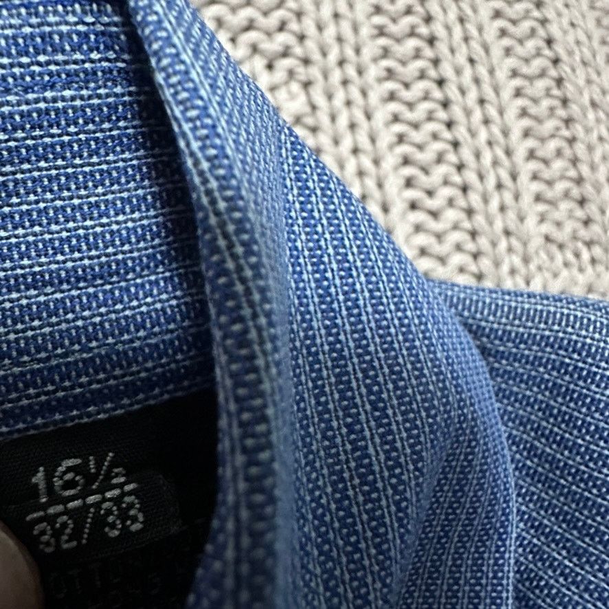 Hugo Boss Hugo Boss solid blue long sleeve button down size 16.5 Size US L / EU 52-54 / 3 - 6 Thumbnail