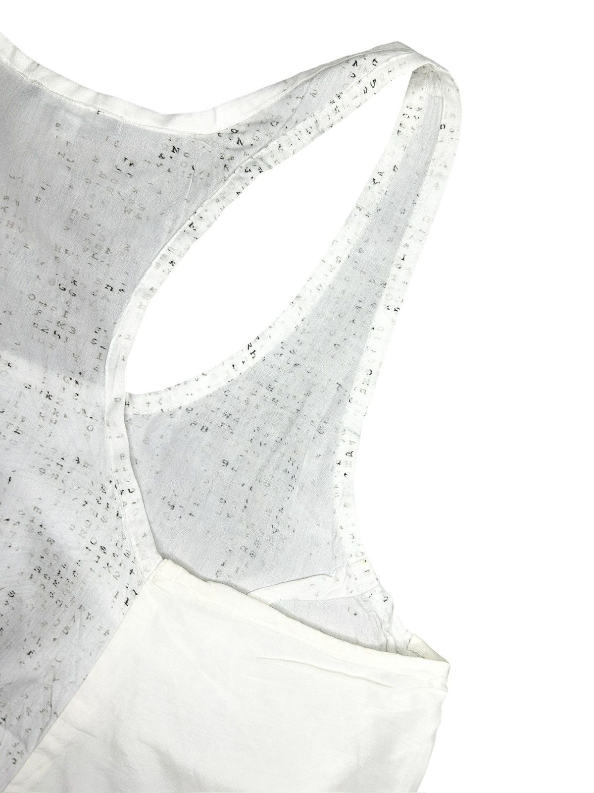 Ann Demeulemeester F/W 12 Printed Tank Top Size M / US 6-8 / IT 42-44 - 7 Thumbnail