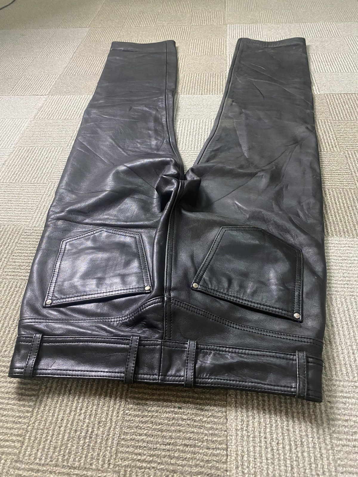 Harley Davidson Harley Davidson Cowhide Leather Pant Size US 29 - 5 Thumbnail