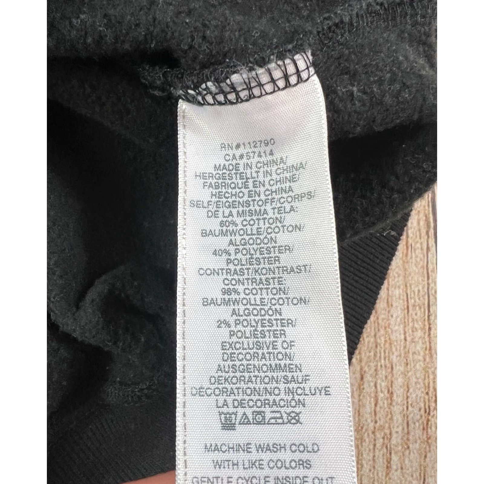 True Religion True Religion Hoodie Men’s Size Small Black Pullover Sweatshirt Mix Media Size US S / EU 44-46 / 1 - 7 Thumbnail