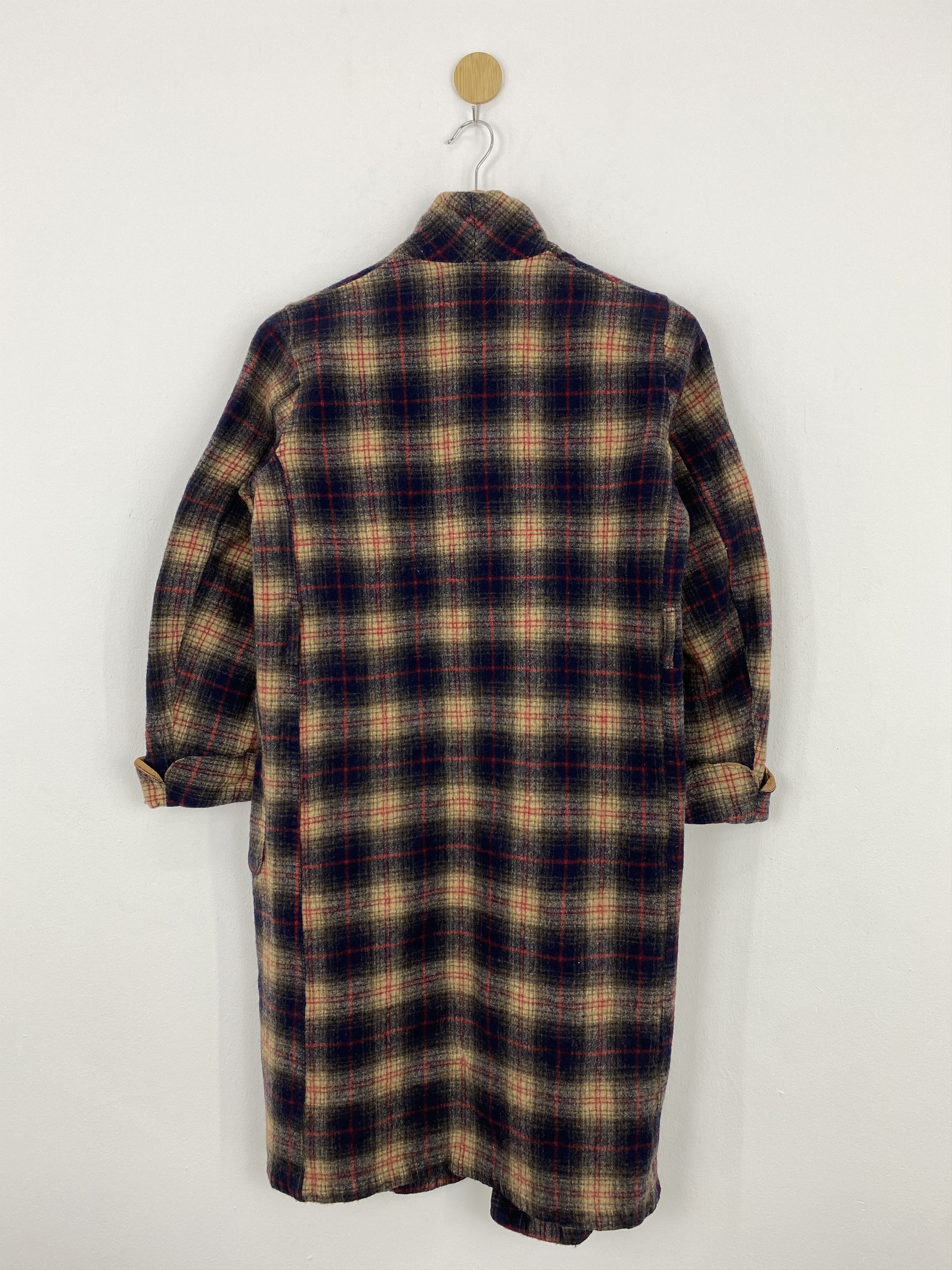 Pendleton Vintage 80s Pendleton Shadowplaid Wool Long Jacket J1814 Size US S / EU 44-46 / 1 - 3 Thumbnail