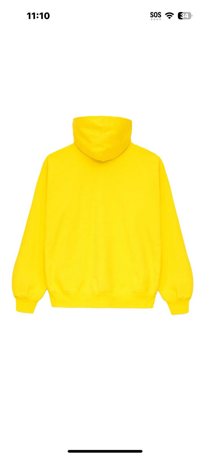 Sp5der Sp5der legacy hoodie yellow Size US XL / EU 56 / 4 - 2 Thumbnail