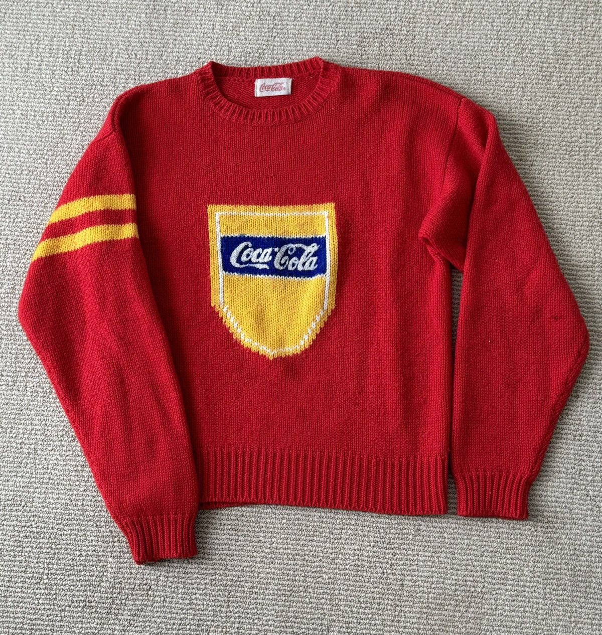 Coca Cola × Vintage Vintage Coca Cola knit sweater Size US M / EU 48-50 / 2 - 1 Thumbnail