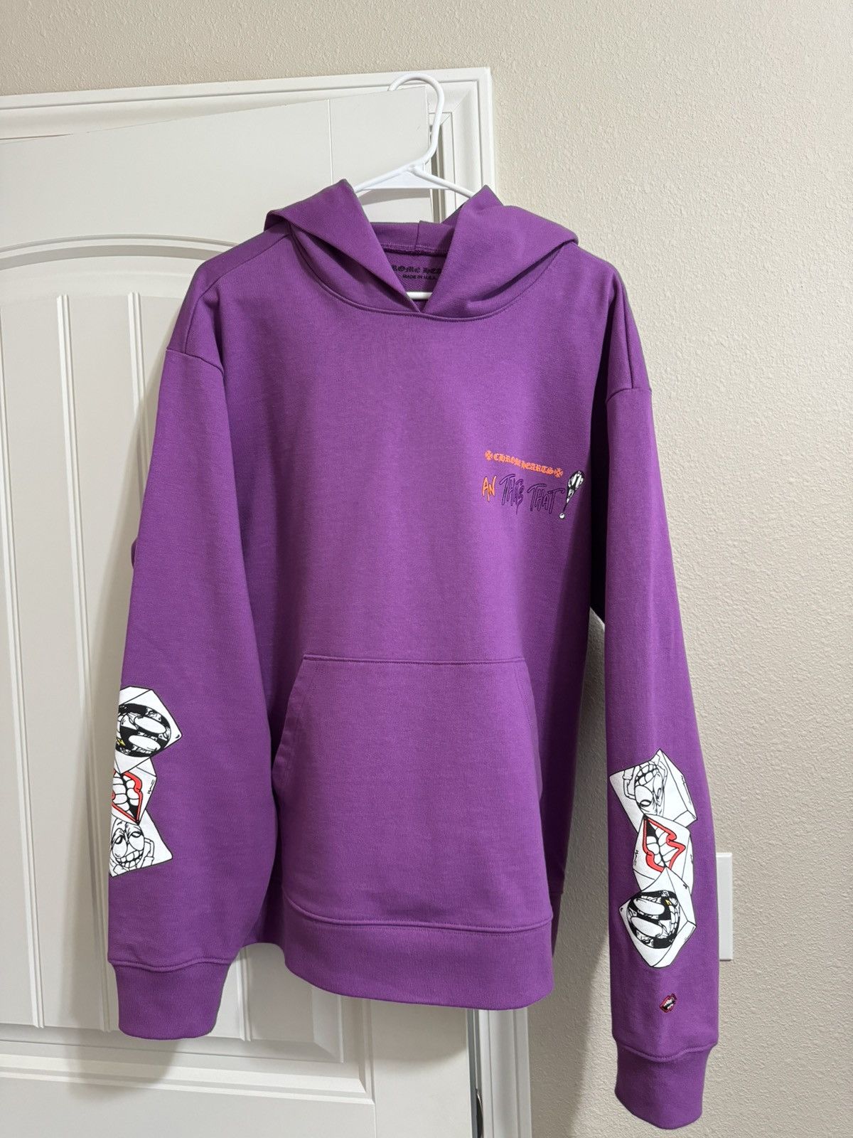 パーカー・フーディ Chrome Hearts MATTY BOY I WANT MORE NOT LESS HOODIE Chrome Hearts Matty Boy I Want More Not Less Hoodie Purple