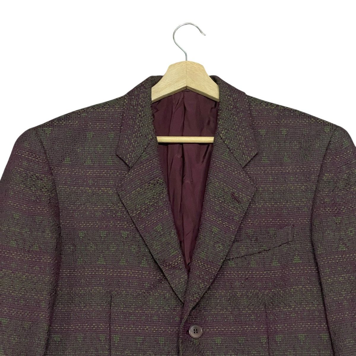 Kenzo Vintage Kenzo Paris Collection Tweed Wool Blazer Jacket Size US L / EU 52-54 / 3 - 6 Thumbnail