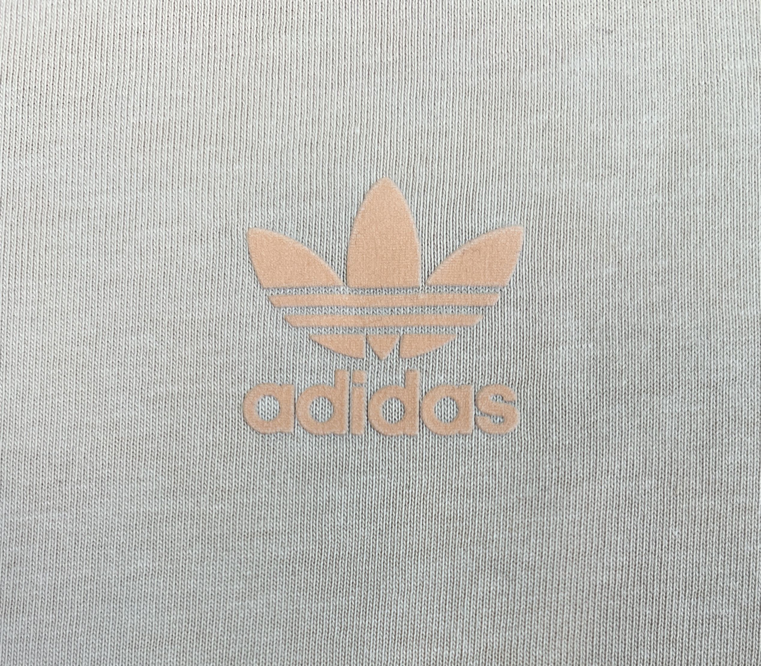 Adidas Adidas Originals Trefoil Logo T-Shirt Tee Beige Size US L / EU 52-54 / 3 - 5 Thumbnail