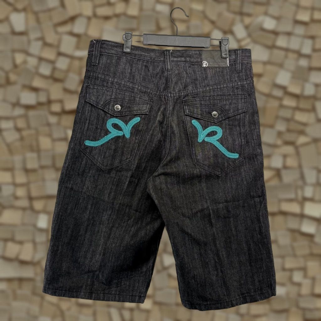 Vtg Y2K Rocawear Baggy Denim Shorts (36x29) | eBay
