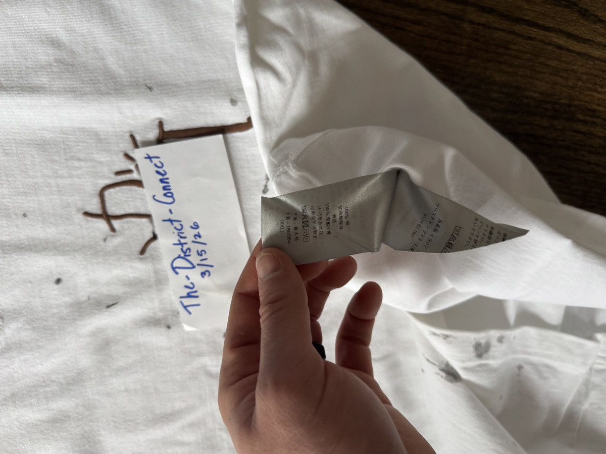 Dior × Travis Scott Oversized White T-Shirt Dior x Travis Scott Size US XXL / EU 58 / 5 - 15 Thumbnail