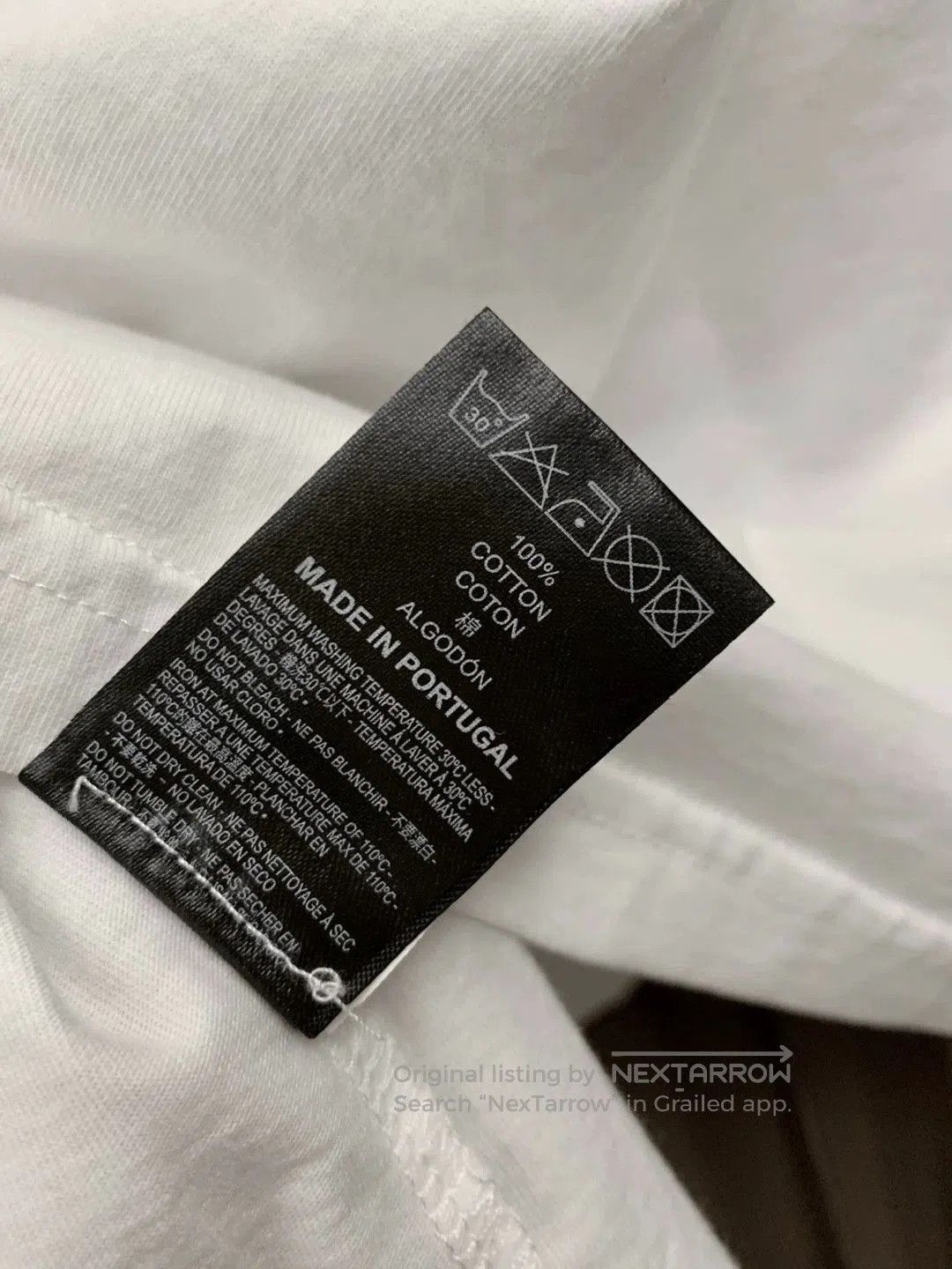 Alchemist White Parrot Paradise Lost Print Short Sleeve Tee. Size US XS / EU 42 / 0 - 6 Thumbnail