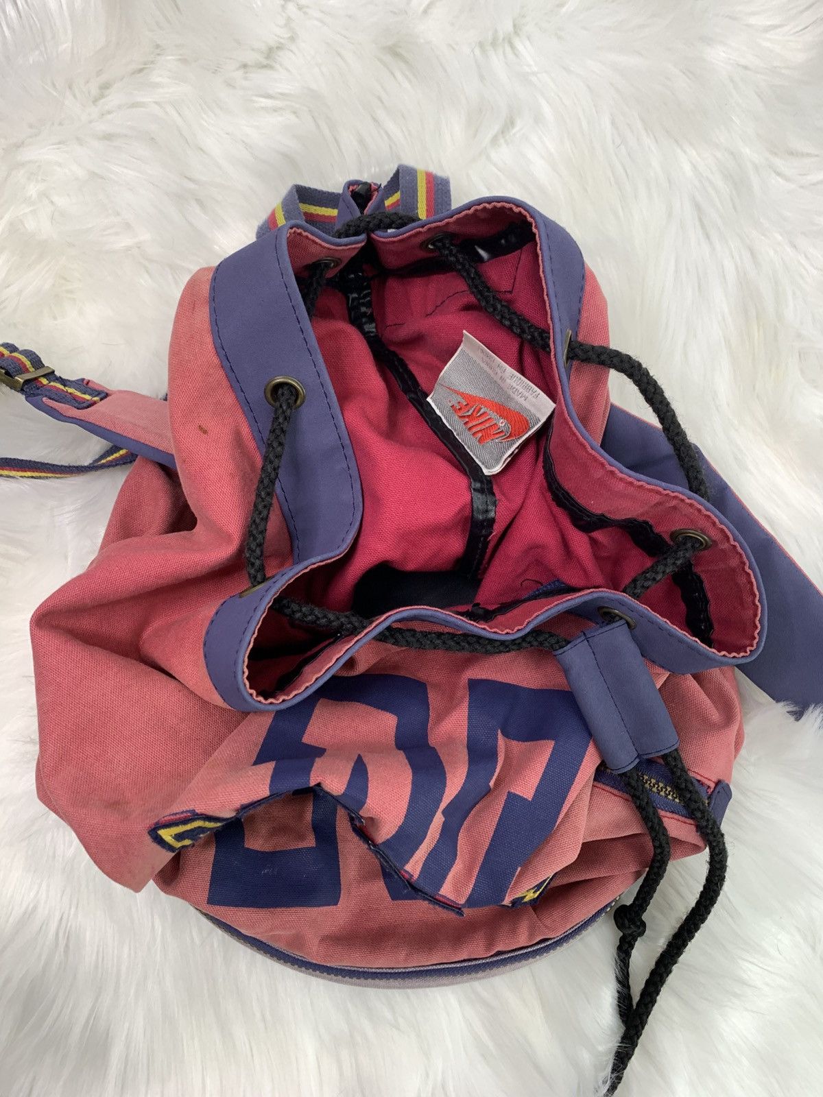 Nike × Vintage Rare Vintage Nike 90s Backpack Size ONE SIZE - 12 Thumbnail