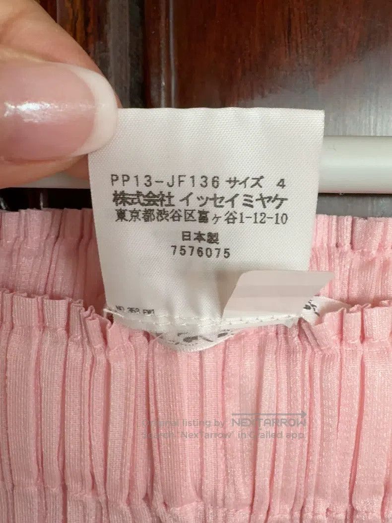 Issey Miyake Issey Miyake Cherry Blossom Pink Pants Size 26" / US 2 / IT 38 - 4 Thumbnail