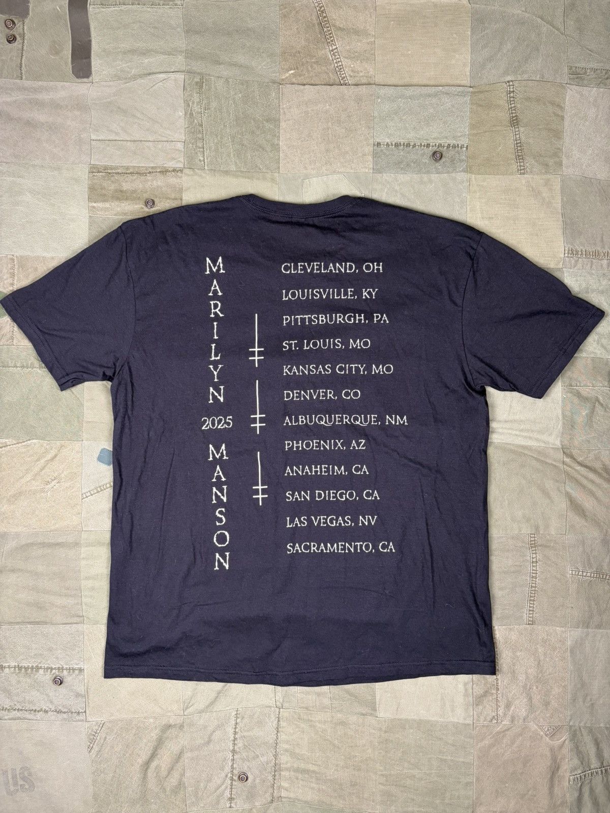 Band Tees Marilyn Manson Tour Merch Size US XL / EU 56 / 4 - 2 Thumbnail