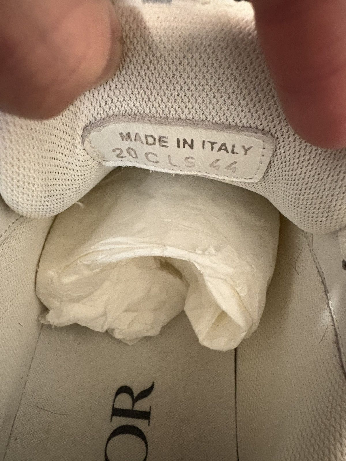 Dior dior b22 white silver Size US 11 / EU 44 - 14 Thumbnail