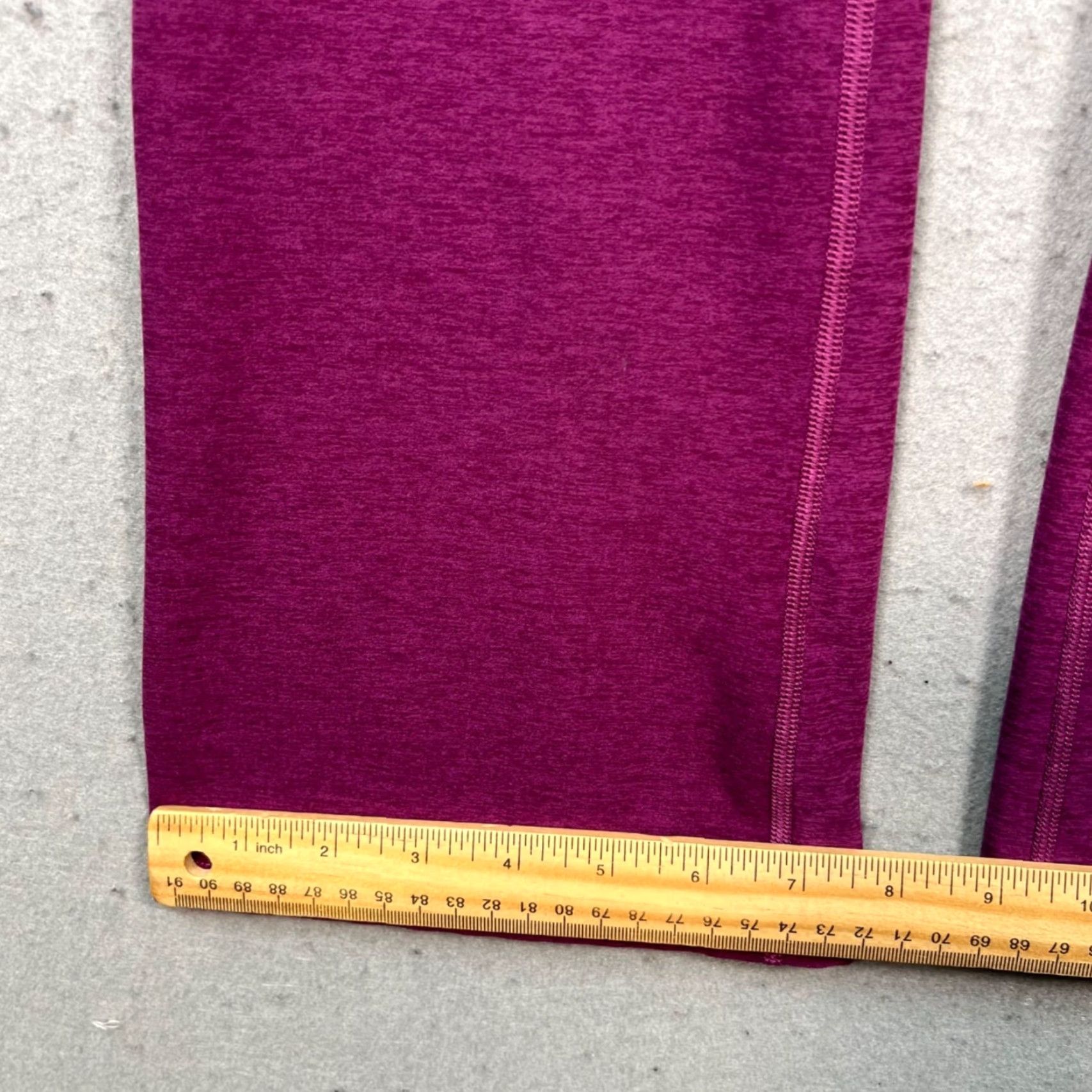 Beyond Yoga Beyond Yoga Womens XS Purple Heather High-Waist Flared Pants Athletic Yoga Slim Straight Ankle 29in Inseam Mens? Womens Size 26" / US 2 / IT 38 - 7 Thumbnail