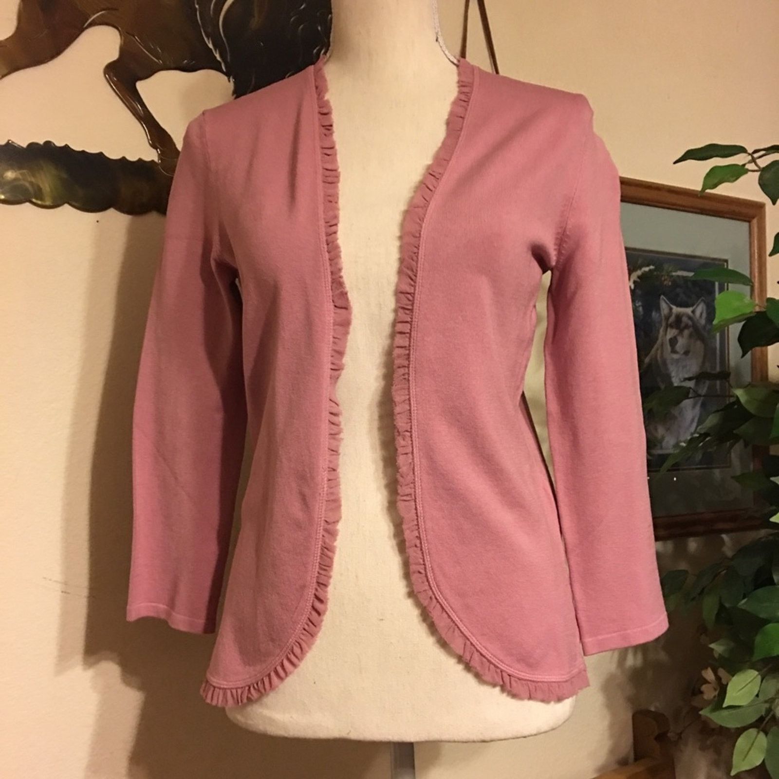 Other Shape FX open jacket with ribbon detail NWT S Size S / US 4 / IT 40 - 1 Thumbnail