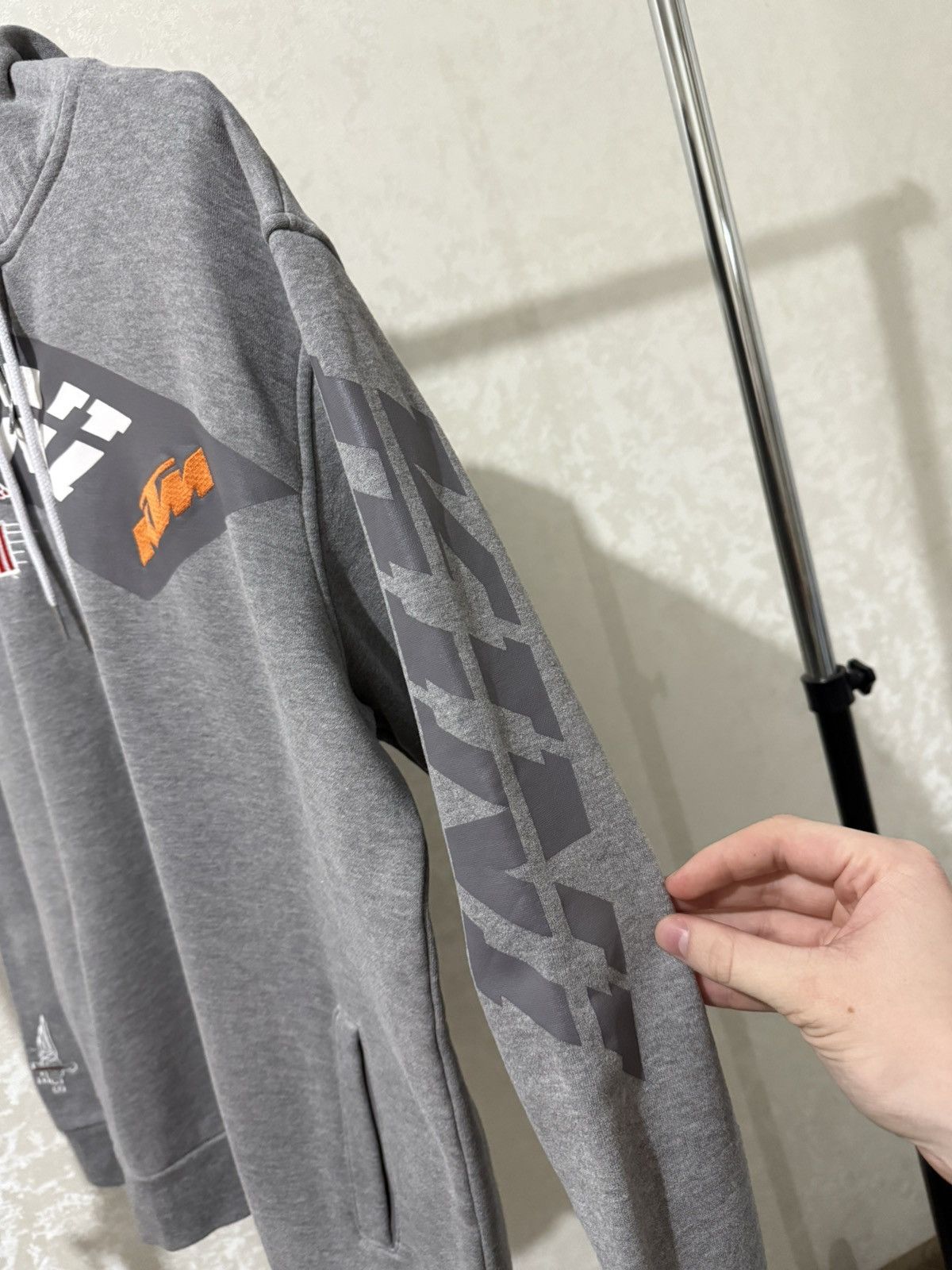 RED BULL KING RACING KTM ZIP HOODIE MOTORRAD JACKET HOODED