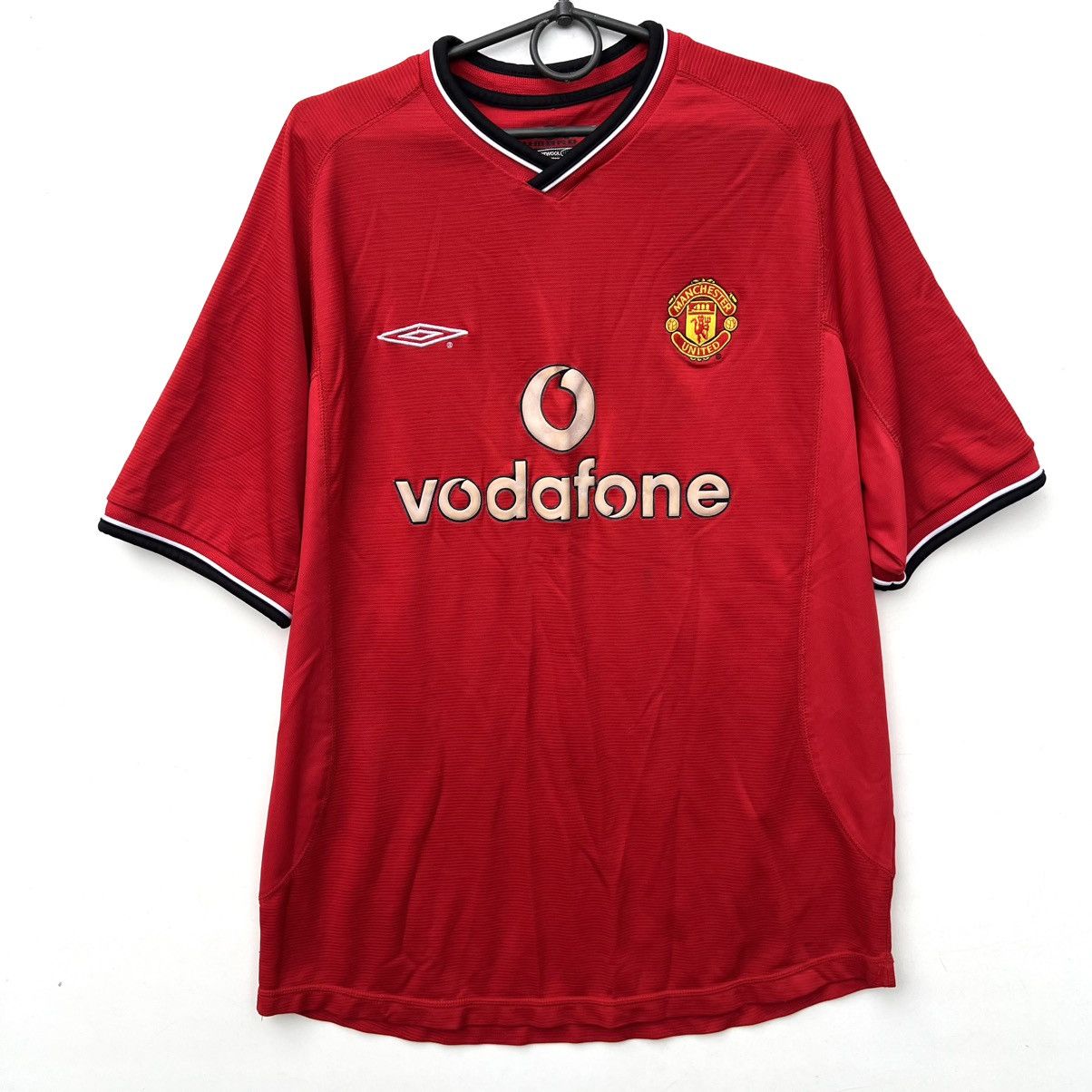 Umbro Vintage Manchester United 2000 2002 FOOTBALL soccer jersey Size US L / EU 52-54 / 3 - 1 Thumbnail