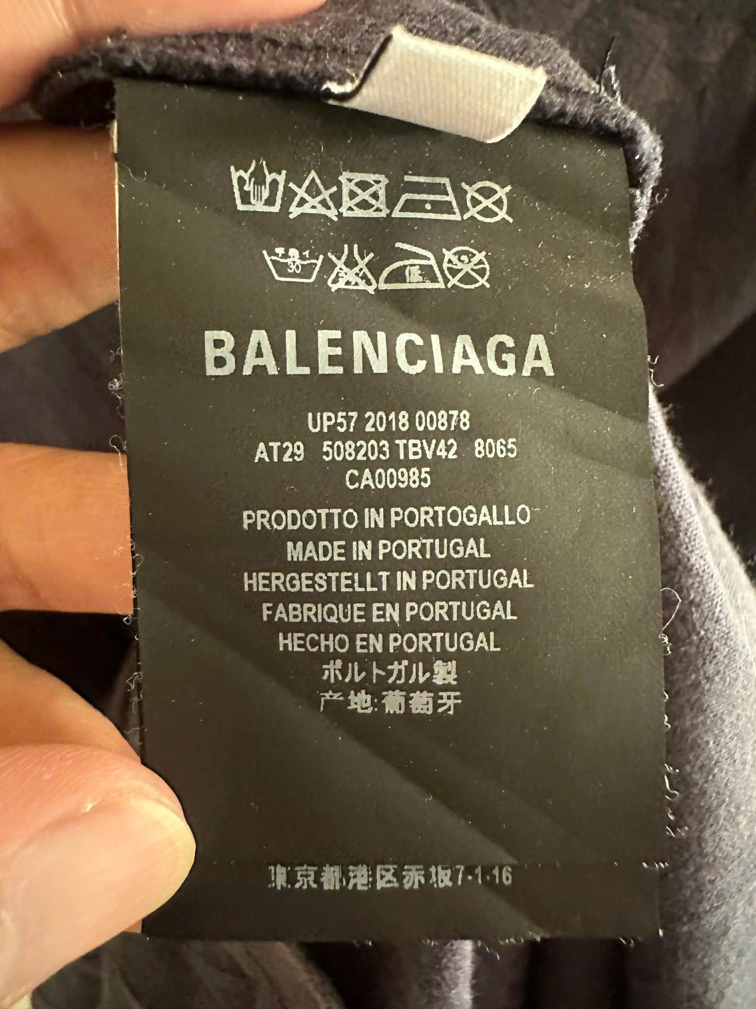 Balenciaga BALENCIAGA T SHIRT Size US S / EU 44-46 / 1 - 9 Thumbnail