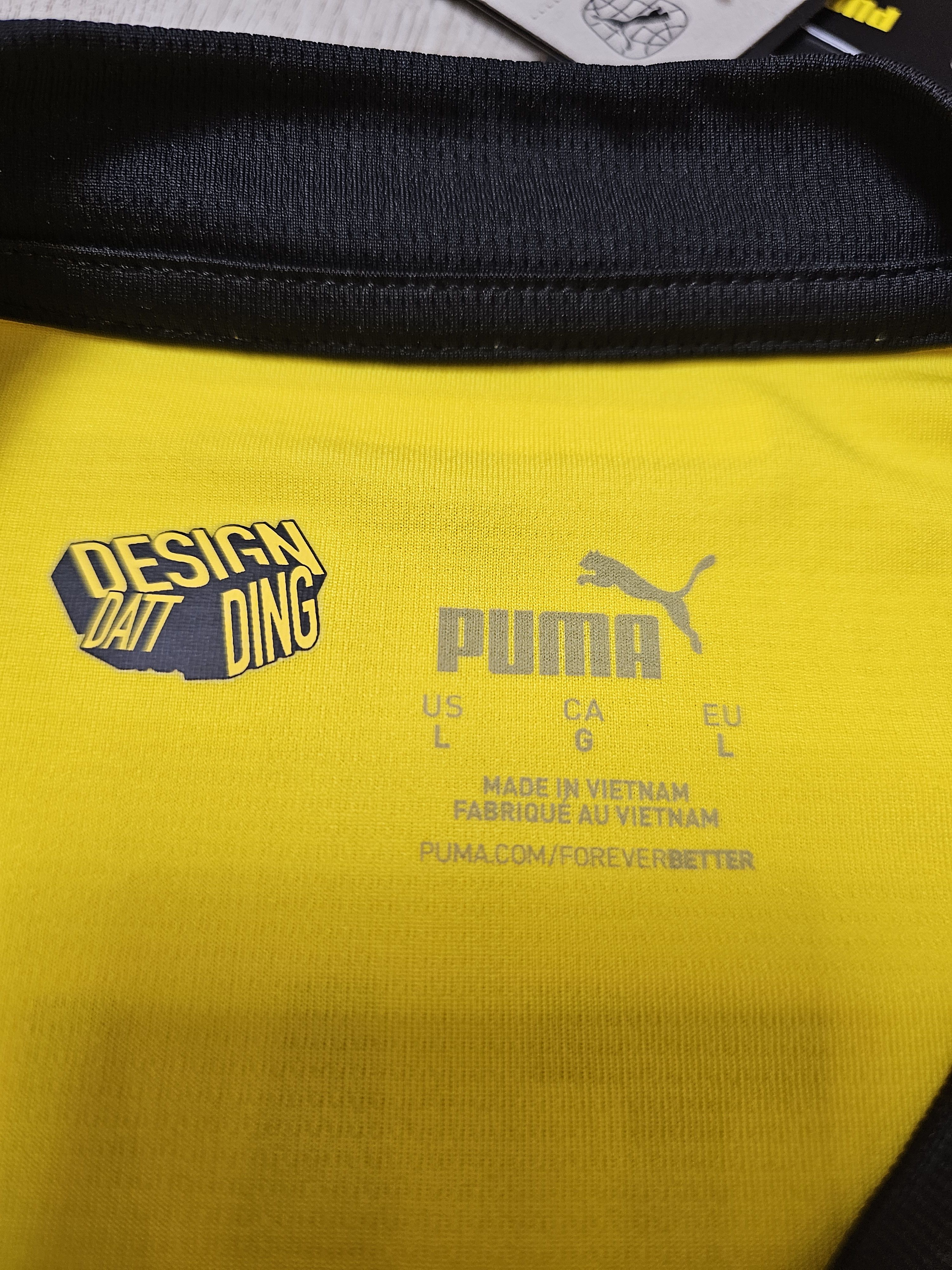 Puma BORUSSIA DORTMUND 2024 HOME BRANDT FOOTBALL SOCCER JERSEY Size US L / EU 52-54 / 3 - 12 Thumbnail