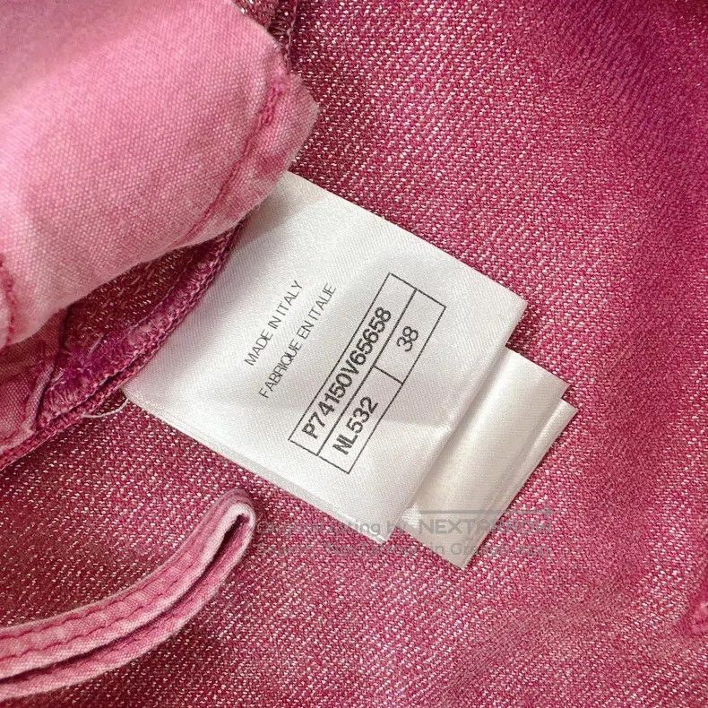 Chanel Chanel Pink old jeans Size 25" / US 0 / IT 36 - 6 Thumbnail