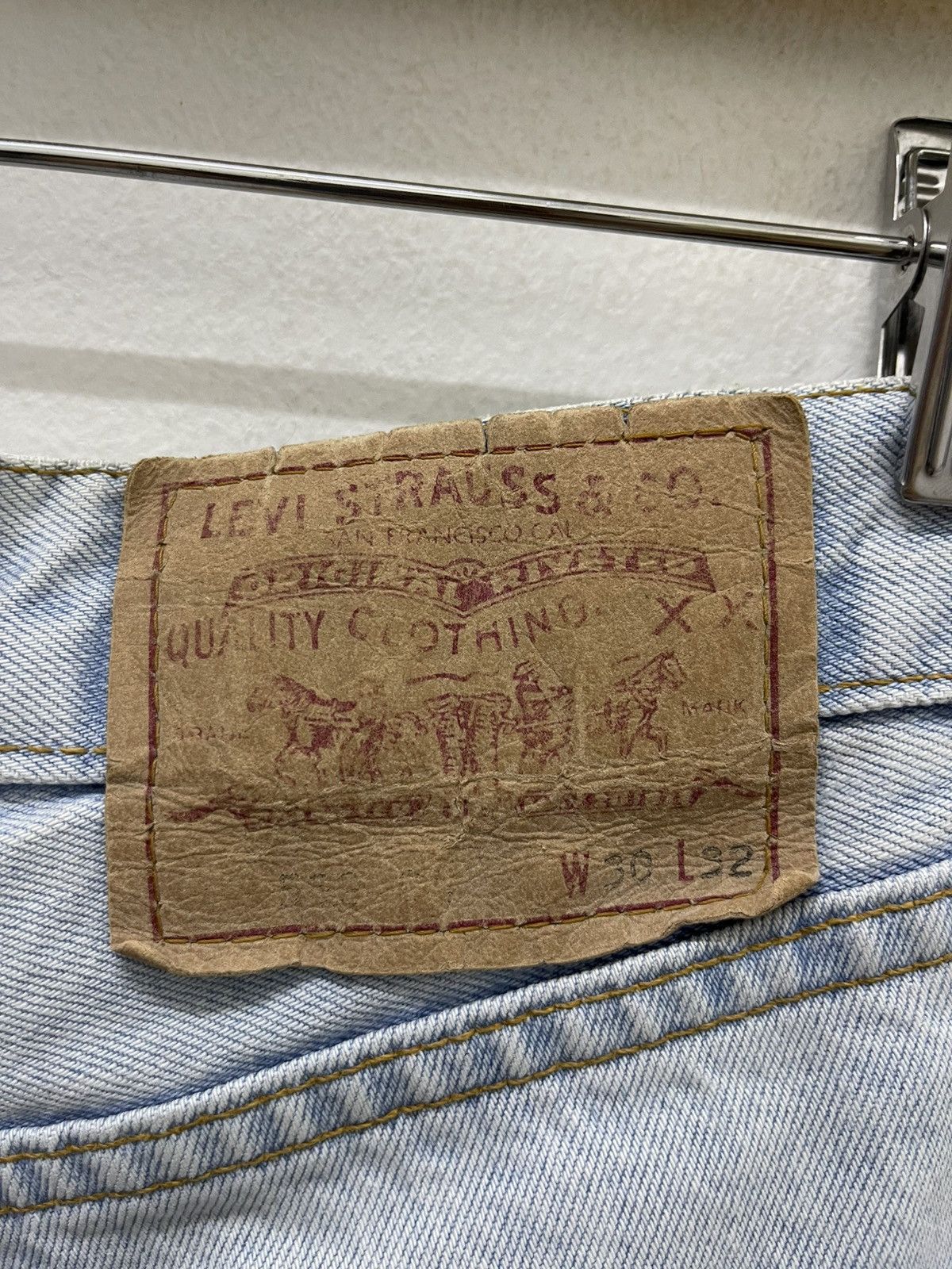 Levi's Vintage Clothing Rare Vintage LEVIS 532 Made in UK 299 Button Size US 30 / EU 46 - 15 Thumbnail