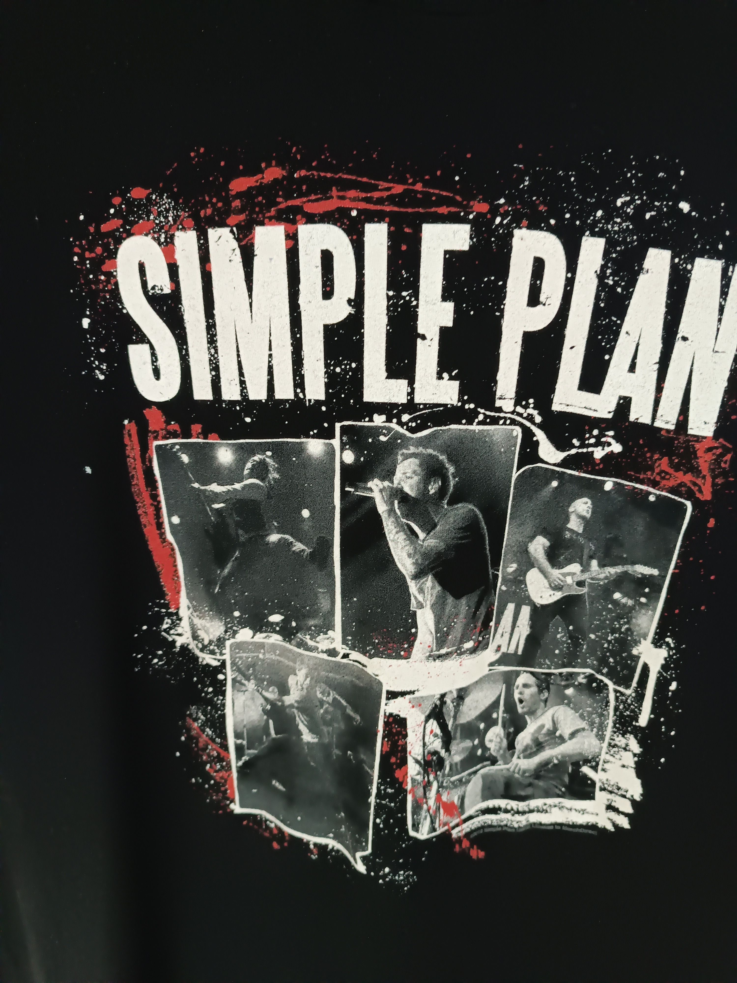 Band Tees VINTAGE SIMPLE PLAN TEE (sum 41 blink 182 good charlotte) Size US L / EU 52-54 / 3 - 9 Thumbnail